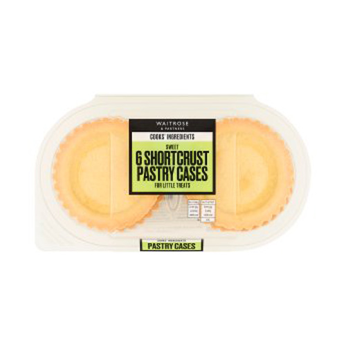 Waitrose 6 Sweet Pastry Cases