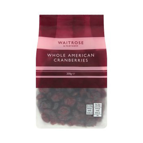 Waitrose Whole American Cranberries
