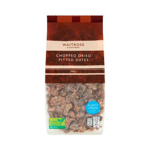 Waitrose Chopped Dried Pitted Dates