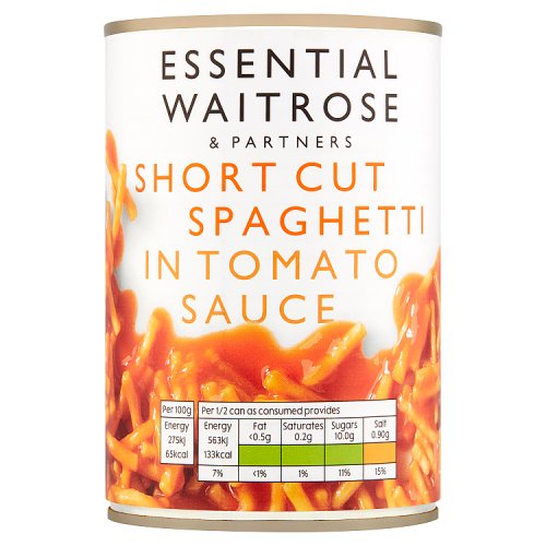 Essential Waitrose Short Cut Spaghetti