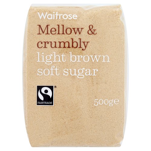 Waitrose Sugar Light Brown Soft