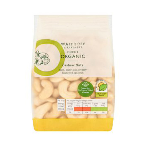 Waitrose Duchy Organic Cashew Nuts