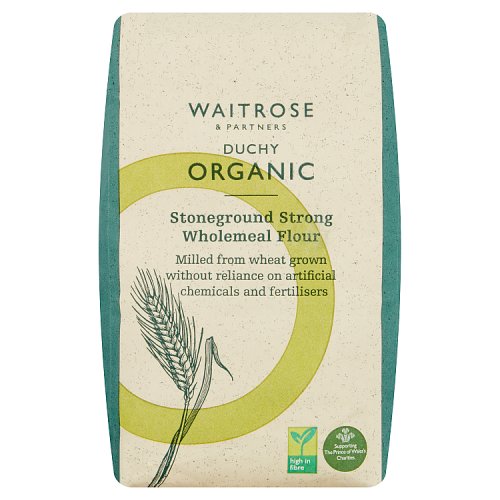 Waitrose Duchy Organic Strong Wholemeal Bread Flour
