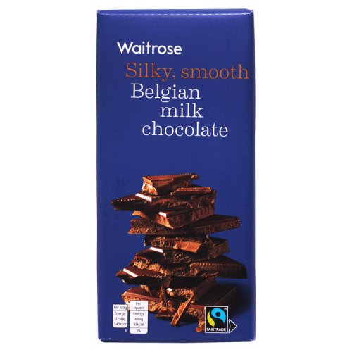 Waitrose Belgian Milk Chocolate