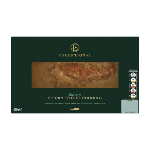 Exceptional By Asda Buttery Sticky Toffee Pudding
