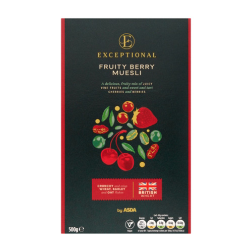 Exceptional By Asda Fruity Berry Muesli