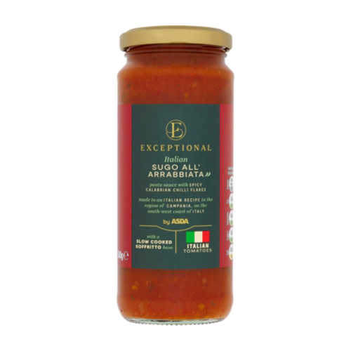 Exceptional By Asda Italian Sugo All' Arrabbiata
