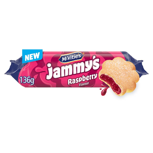 McVities Jammy's Raspberry Biscuit