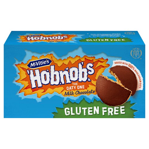 McVities Gluten Free Milk Chocolate Hob Nobs (150g)