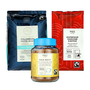 M&S Drinks Coffee