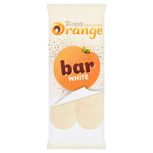 Terrys White Chocolate Orange Tablet