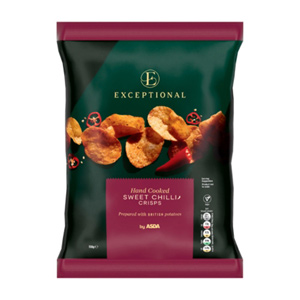 Exceptional By Asda Hand Cooked Sweet Chilli Crisps