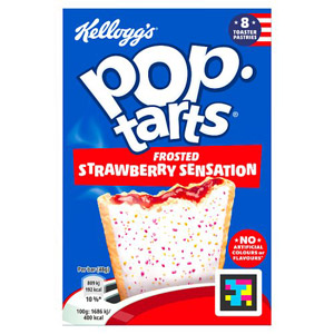 Kelloggs Pop Tarts Strawberry Sensation