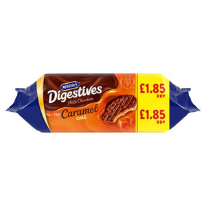 McVitie's Milk Chocolate Caramel Digestives