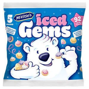 Mcvities Iced Gems 5 Pack