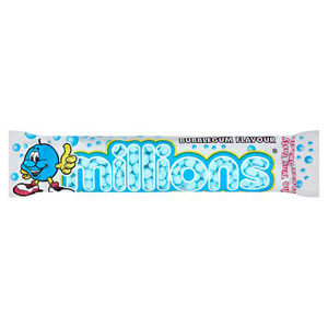 Millions Bubblegum Tube