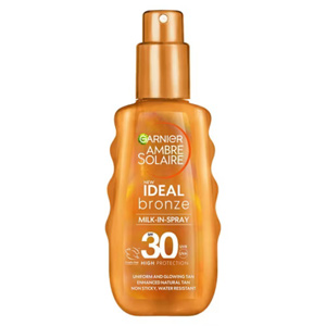 Garnier Ambre Solaire Ideal Bronze Sun Cream Milk-In Spray SPF 30