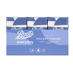 Boots Everyday Tissues 3ply Ultra Soft Cube 55