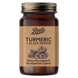 Boots Naturals Turmeric Plus Black Pepper