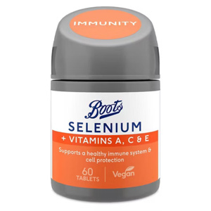 Boots Selenium with Vitamins A, C and E 60 Tablets