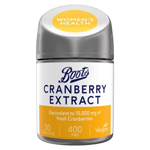 Boots Cranberry Extract 400mg 30 tablets