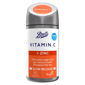 Boots Vitamin C And Zinc 90 Tablets (3 months supply)