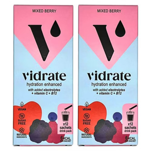 Vidrate Hydration Mixed Berry 2 x 12s