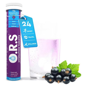 O.R.S Hydration Blackcurrant Electrolyte Tablets