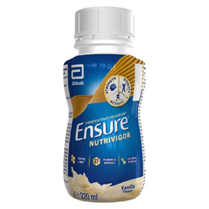 Ensure NutriVigor 220ml, Vanilla Flavour Nutritional Ready-to-Drink Shake