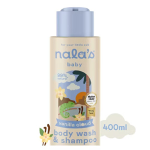 Nala's Baby Body Wash & Shampoo Vanilla Cloud - Large