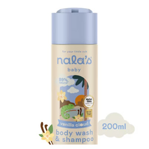 Nala's Baby Body Wash & Shampoo Vanilla Cloud - Small