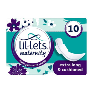 Lil-Lets Maxi Maternity Pads With Wings