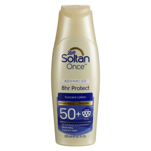 Soltan Once Advanced 8 Hour Protect Suncare Lotion SPF50+