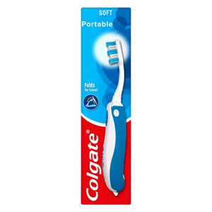 Colgate Portable Travel Soft Manual Toothbrush
