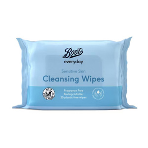 Boots Biodegradable Fragrance Free Cleansing Wipes