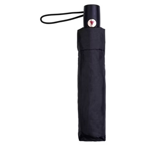 Totes Auto Open Umbrella Plain Black