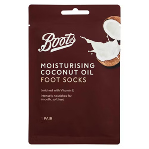 Boots Moisturising Coconut Oil Foot Socks