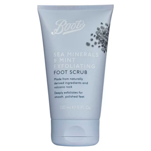Boots Sea Minerals & Mint Exfoliating Foot Scrub