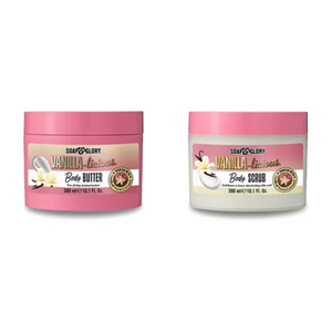 Soap & Glory Vanilla-licious Butter & Scrub Duo