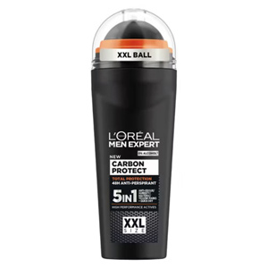 L'Oreal Men Expert Carbon Protect 48H Roll On Anti-Perspirant Deodorant Large XX