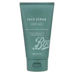 Boots Men Expert Skin Charcoal Face Scrub