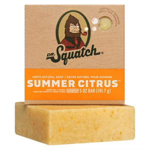 Dr. Squatch Soap Bar Summer Citrus