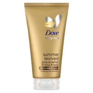 Dove Summer Revived Light to Medium Gradual Tanning Lotion For Face and Body