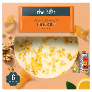 Morrisons The Best Hand Decorated Carrot Cake