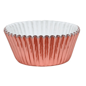 PME Rose Gold - Metallic Foil Lined Standard Cupcake Cases x 30