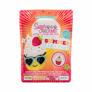Sugar & Crumbs Cherry Bakewell Icing Sugar 500g x 6