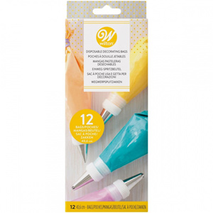 Wilton Disposable Decorating Bags 40cm Pack Of 12