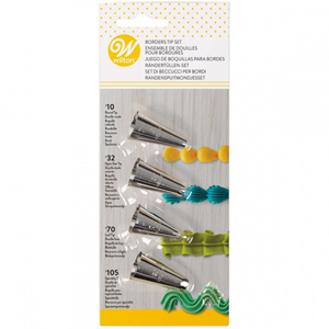 Wilton Borders Tip Set Of 4
