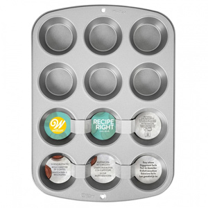 Wilton Recipe Right 12 Cup Muffin Pan