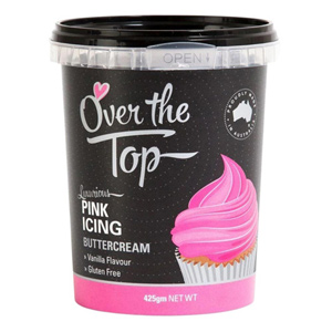 Over The Top Pink - 425g Buttercream